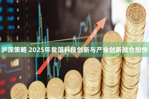 泸深策略 2025年我国科技创新与产业创新融合加快