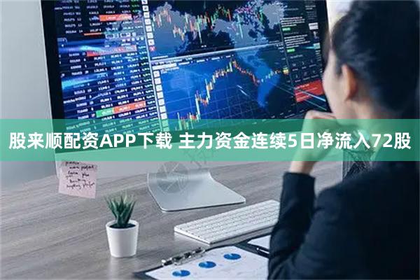 股来顺配资APP下载 主力资金连续5日净流入72股